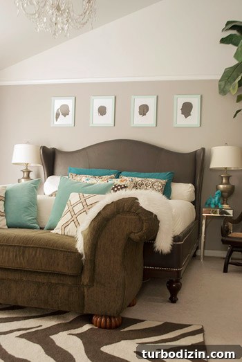 Master bedroom details