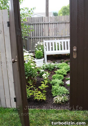 Secret garden view