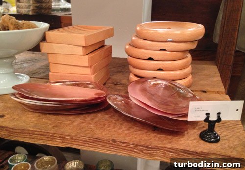 Window Shopping at The Art of Simple in Seaside, FL 13 Mussel shell soap holders