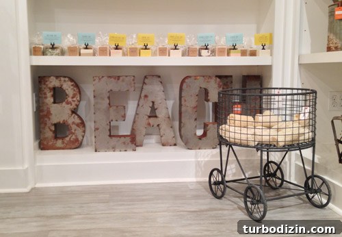 Window Shopping at The Art of Simple in Seaside, FL 10 Metal letters and caddy