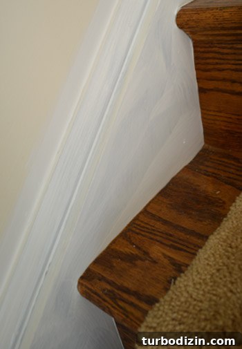 Step-by-Step Guide to Painting Stair Balusters White 10 img 61002 9