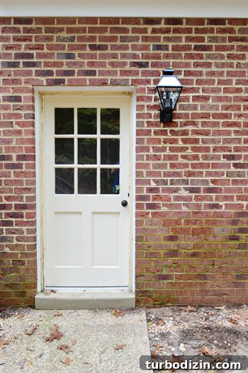 New light installed by back door