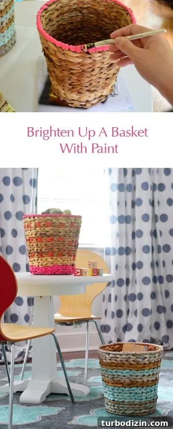 How to Paint Wicker and Seagrass Baskets for Stylish Results 2 easy-basket-painting-project