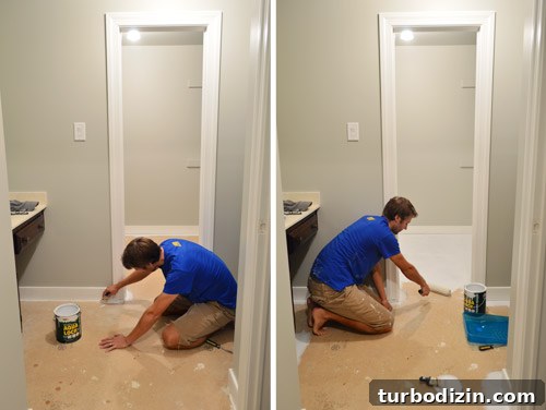 Stencil a Floor: Step-by-Step Guide to Perfect DIY Floor Stenciling 11 img 61612 10