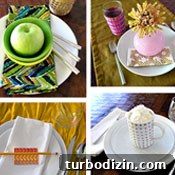 More T-giving table settings