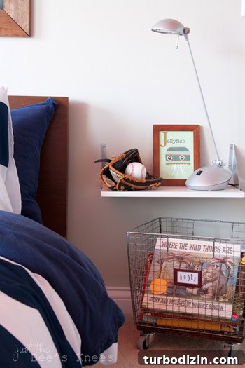 Nightstand and book cart
