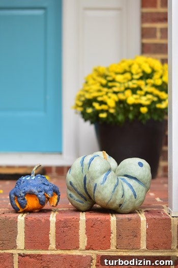 Finished bug pumpkins