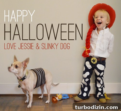 Jesse & Slinky Dog costume