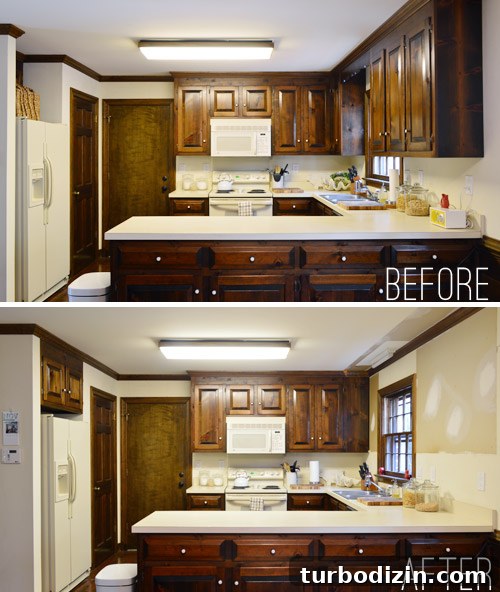 How to Remove Kitchen Cabinets and Rehang One Cabinet 13 img 61901 17
