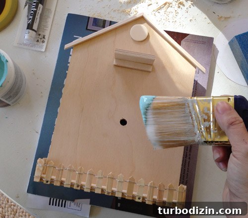 How to Build a Working Clock: Step-by-Step Guide for Beginners 10 Painted blue clock face