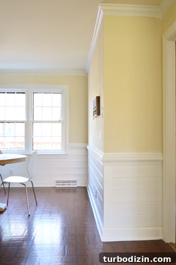 How to Paint Dark Kitchen Trim and Wall Paneling for a Fresh Look 11 img 62249 10