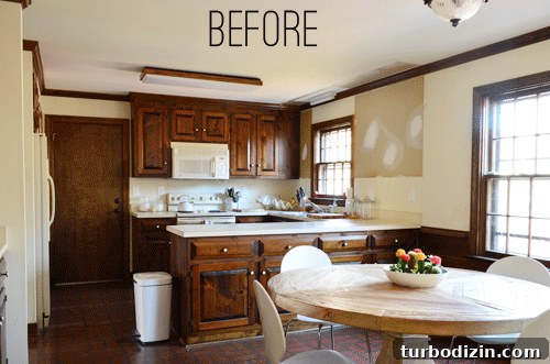 How to Paint Dark Kitchen Trim and Wall Paneling for a Fresh Look 9 img 62249 8