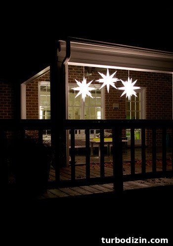 Festive Holiday Decorating Ideas for a Cozy Home 7 Foyer console with ribbons and homemade reindeer