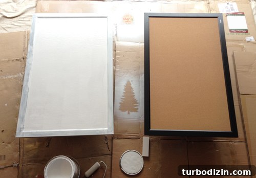 Holiday Makeover at the Children's Hospital: Transforming Care Spaces 13 Before And After Of Corkboard Painted White