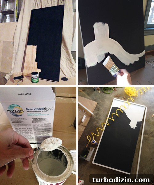 Holiday Makeover at the Children's Hospital: Transforming Care Spaces 10 Creating DIY Chalkboard Wall Handing With Christmas Snow Scene
