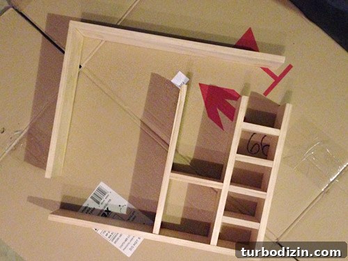 DIY Wood Cubby Shelf for a Kids Room: Step-by-Step Build Guide 11 Cubby with back attached