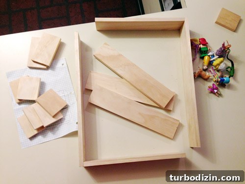 DIY Wood Cubby Shelf for a Kids Room: Step-by-Step Build Guide 7 Cut pieces laid out
