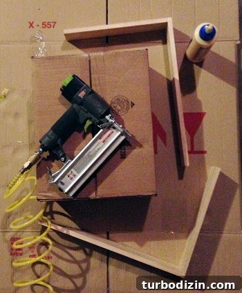 DIY Wood Cubby Shelf for a Kids Room: Step-by-Step Build Guide 8 Frame assembly