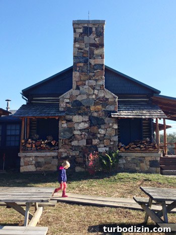 Exterior firewood doors