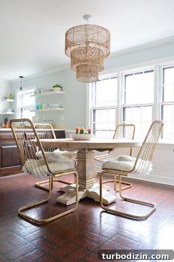 Vintage wire chairs in thrift store