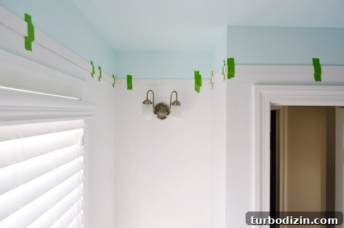 How to Paint a Bathroom Ceiling and Install Trim for a Polished Finish 6 img 63088 5