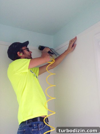 How to Paint a Bathroom Ceiling and Install Trim for a Polished Finish 8 img 63088 7