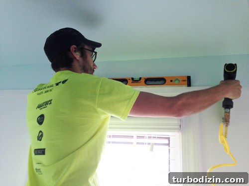 How to Paint a Bathroom Ceiling and Install Trim for a Polished Finish 9 img 63088 8
