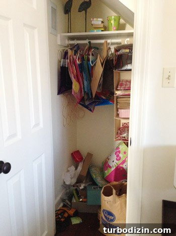 Organize Your Craft Closet: Smart Storage Tips and Layout Ideas 2 Before craft closet