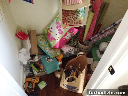 Organize Your Craft Closet: Smart Storage Tips and Layout Ideas 4 Closet mess close-up