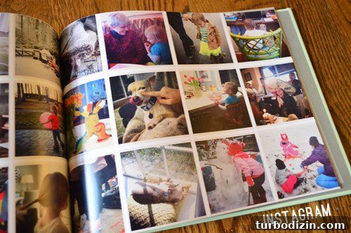 Sample Page of 2013 Family Yearbook Photobook with MyPublisher