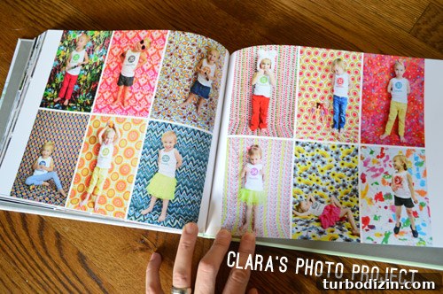 Sample Page of 2013 Family Yearbook Photobook with MyPublisher