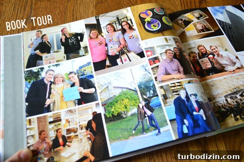 Sample Page of 2013 Family Yearbook Photobook with MyPublisher