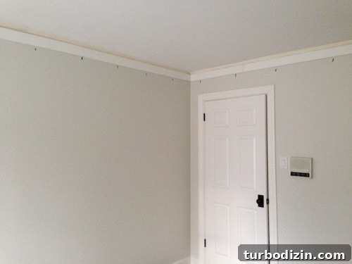 How to Install Crown Molding Around Built-In Bookcases 3 img 63386 5