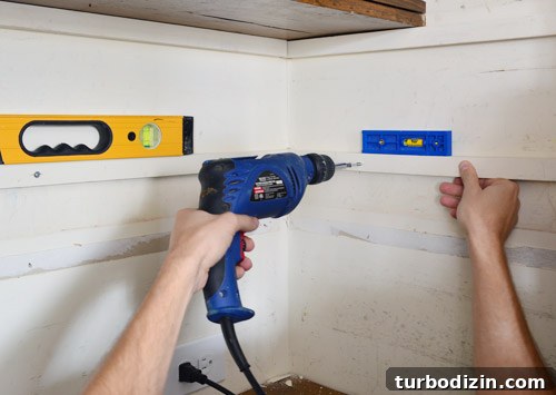 How to Add Extra Pantry Shelves and Install a Microwave 10 New small-items shelf