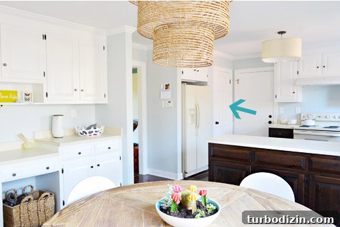 How to Add Extra Pantry Shelves and Install a Microwave 2 Pantry before