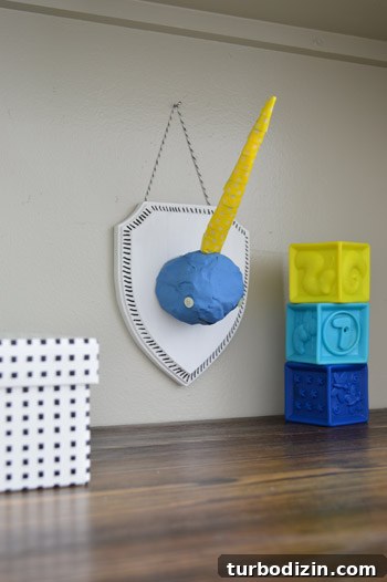 DIY Paper Mache Narwhal Bust: Step-by-Step Guide for Beginners 4 Paper-mache process