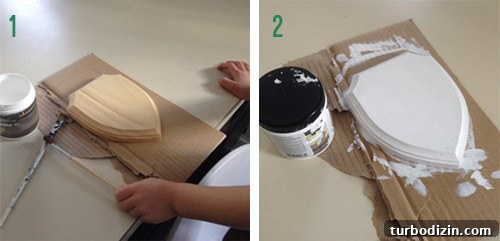 DIY Paper Mache Narwhal Bust: Step-by-Step Guide for Beginners 5 Painted plaque
