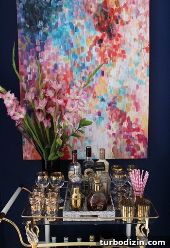 House Crasing: Cheerful Across the Pond — Guide to UK Homestays 6 Close-up of painted artwork