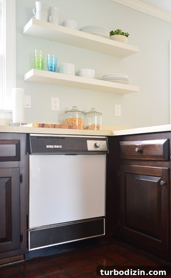 Change Your Dishwasher’s Color: Step-by-Step Guide 8 White panel installed