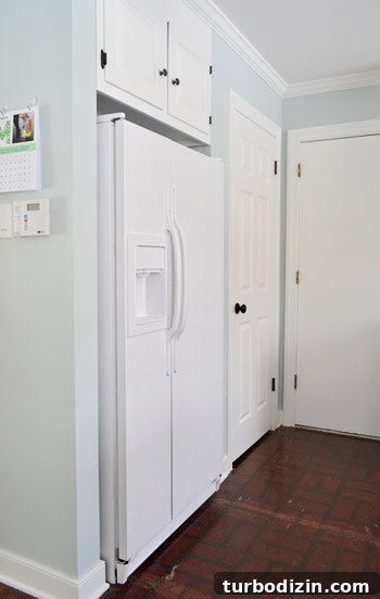 How to Paint a Refrigerator with Appliance Paint: Step-by-Step Guide 18 painted white refrigerator