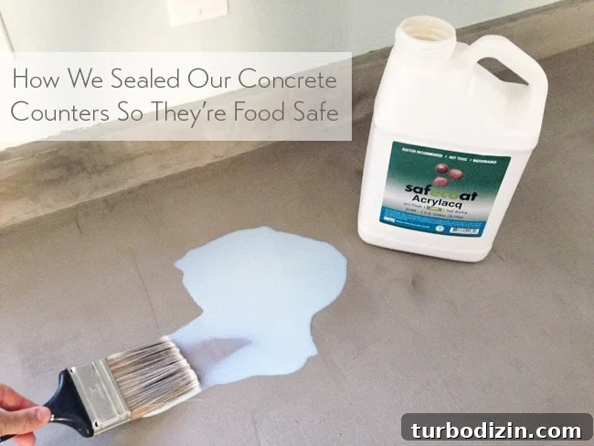 How to Seal Ardex Concrete Countertops for Lasting Protection 2 Sealing-Food-Safe-Ardex-Concrete