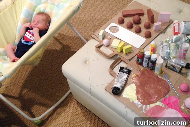 DIY Wooden Play Pastries and Treats for a Kids' Tea Party 6 img 64602 5