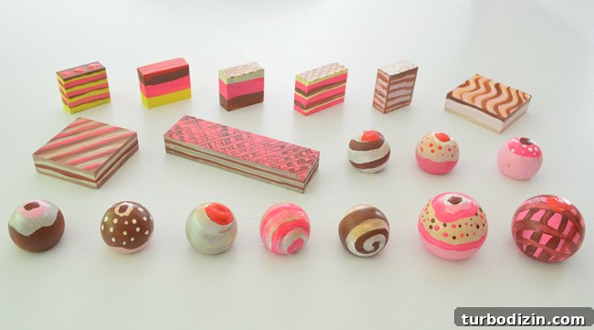 DIY Wooden Play Pastries and Treats for a Kids' Tea Party 7 img 64602 6