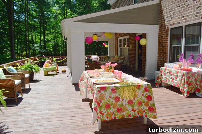 Pink and Gold Kids Party Ideas: Decorations, Cake & Outfit Tips 3 Decorations