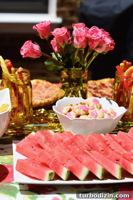 Pink and Gold Kids Party Ideas: Decorations, Cake & Outfit Tips 7 Mason jars with candy
