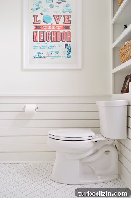 How to Play House: Fun Family Role-Playing Games and Ideas 14 Shower tile stripes