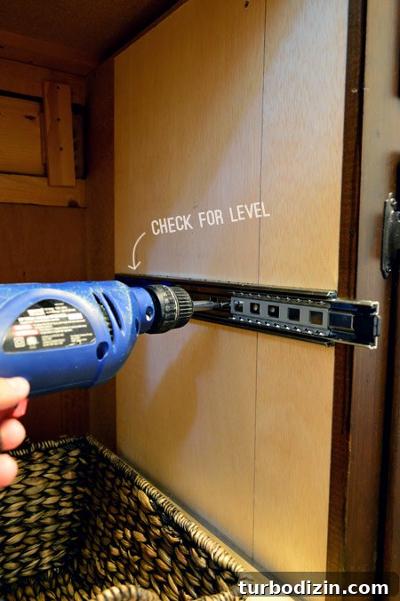 How to Install Pull-Out Basket Drawers in Your Kitchen 13 img 64957 12