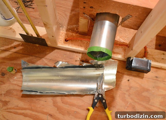 Cutting duct