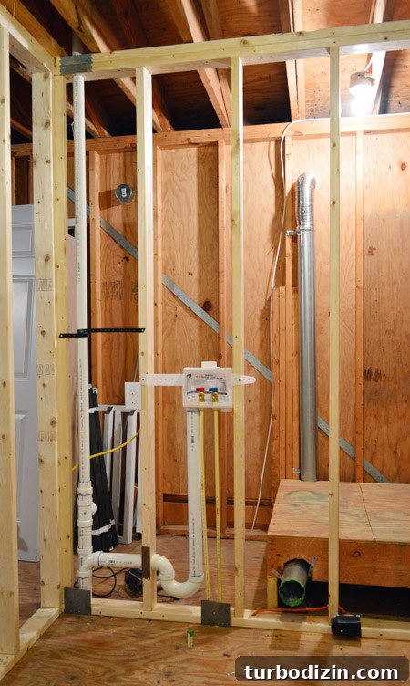 Stair section reattached