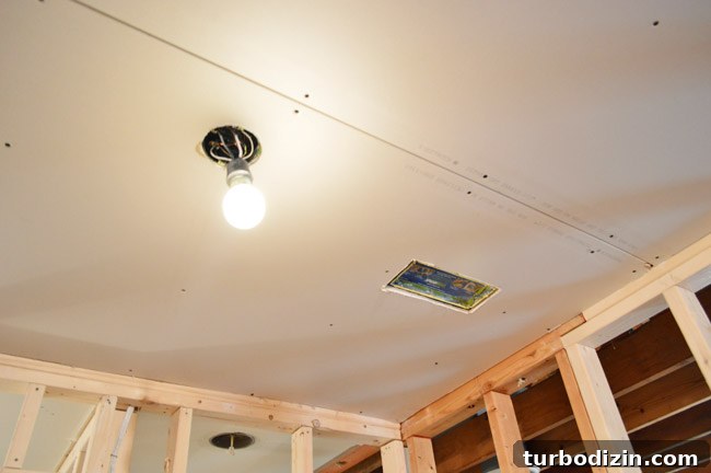 Drywall starting
